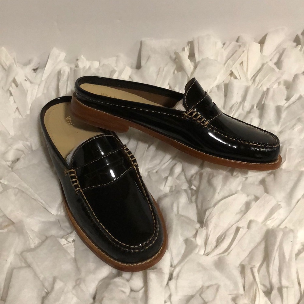 G H Bass Weejuns Parent Leather Slide Loafers